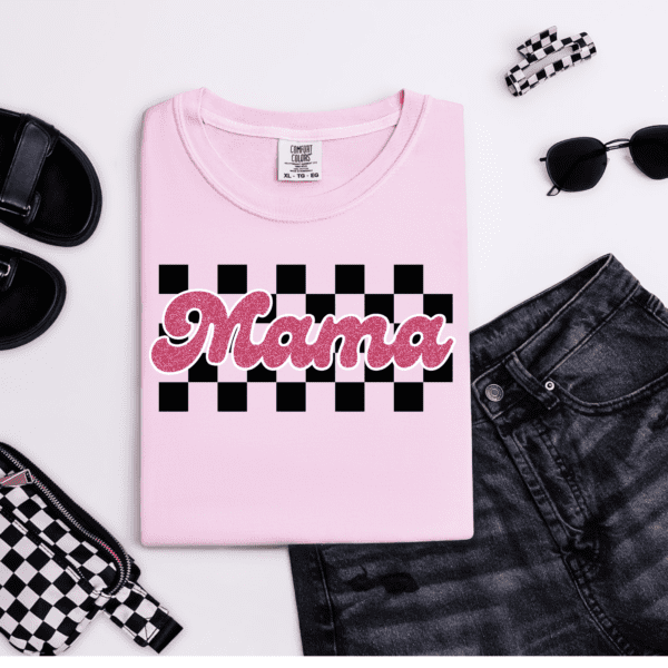 Retro Checker Mama