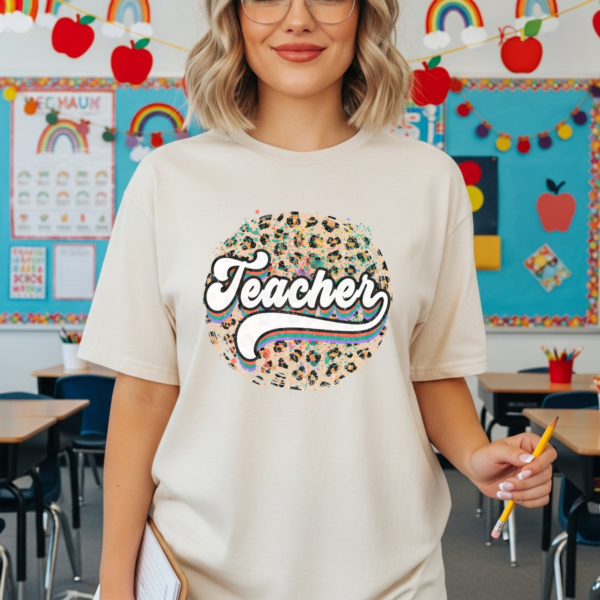 Retro Badge Teacher