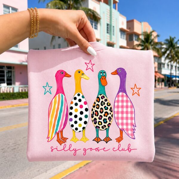 Colorful Geese
