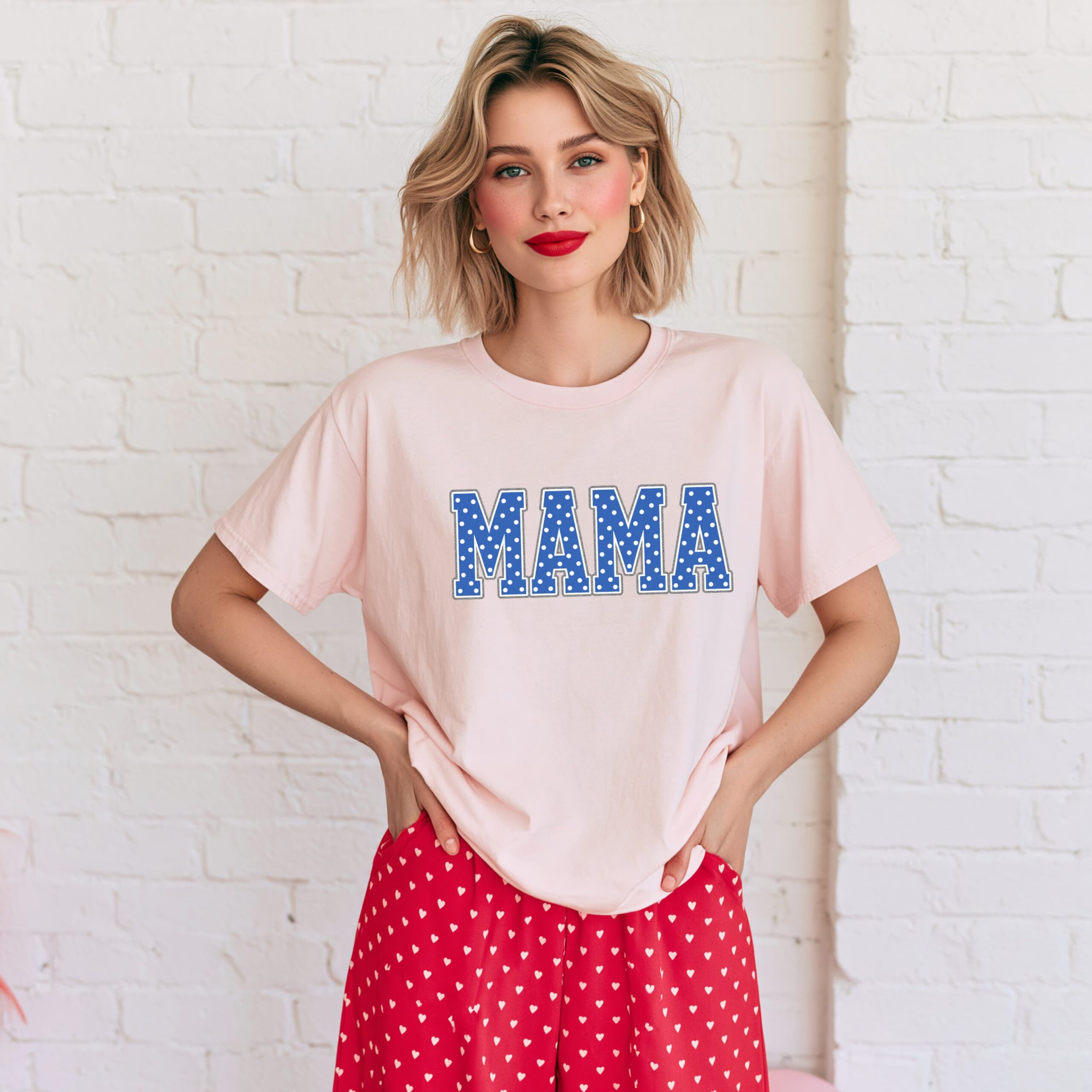Blue Blossom Mama